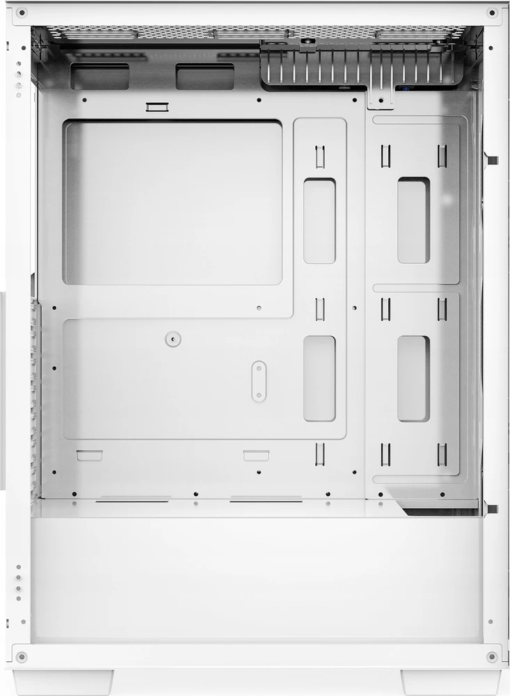 Korpusas Zenpc Z1 Mesh Glass 4x P12 PWM PST ARGB Baltas (ZEN.MHA.01.WH.4A)