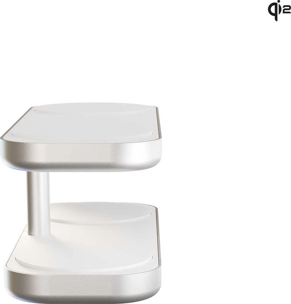 ZENS QUATTRO WIRELESS CHARGER PRO 4 Baltas