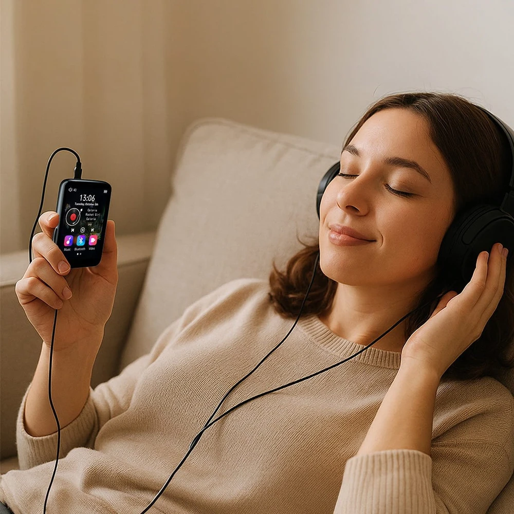 Usorteret Zenwire Grotuvas Przenośny MP3 MP4 Bluetooth FM radijas Diktofonas SD Ausinės 36GB