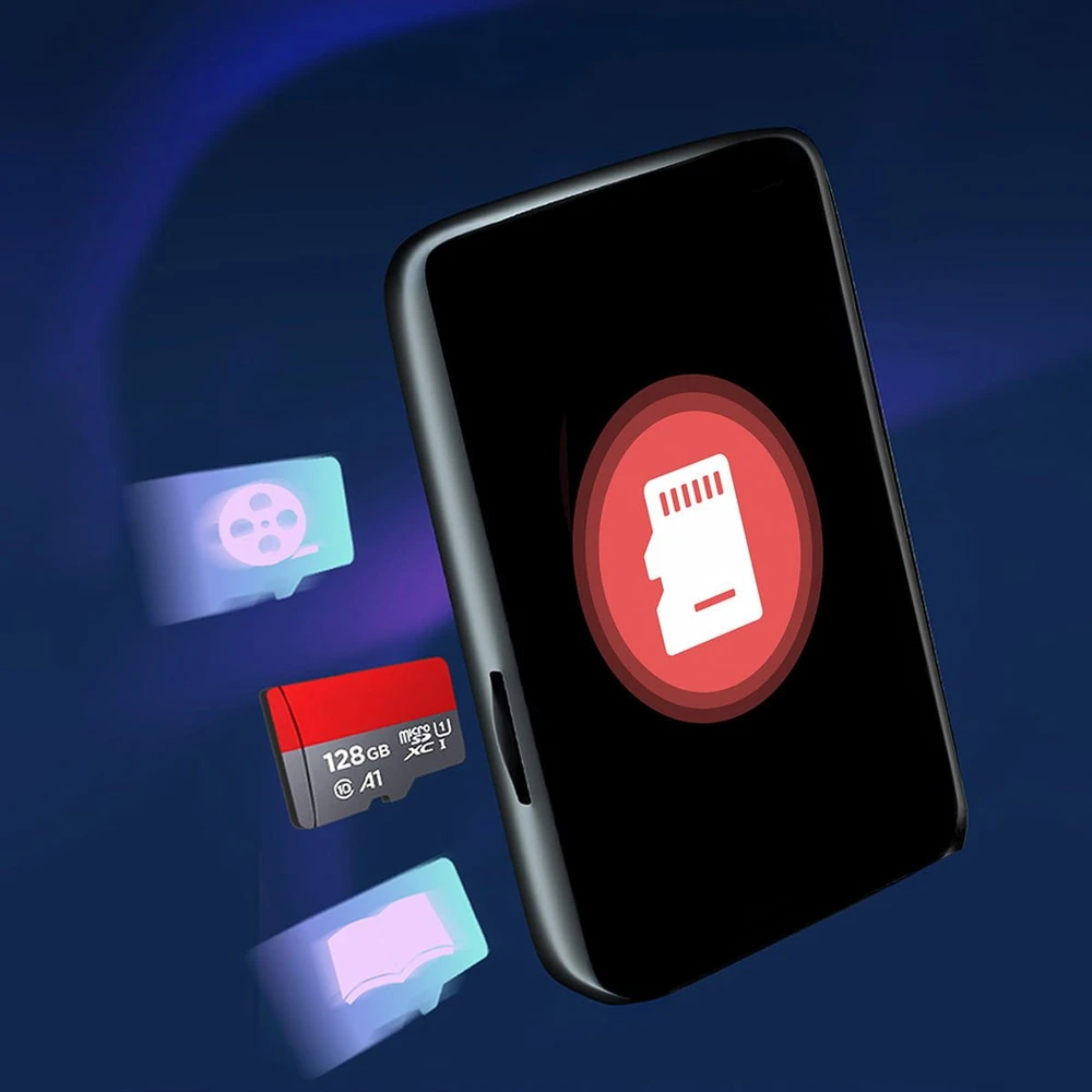 Usorteret Zenwire Grotuvas Przenośny MP3 MP4 Bluetooth FM radijas Diktofonas SD Ausinės 36GB