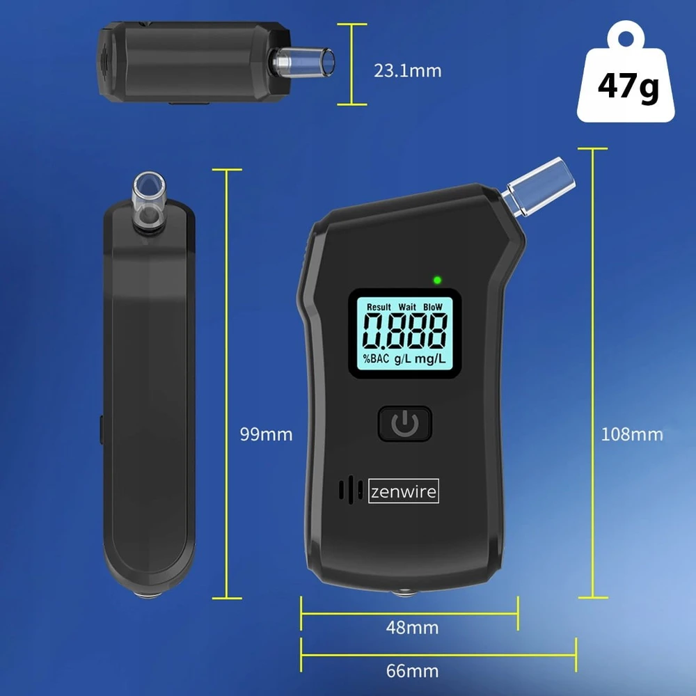 Alkotesteris Alkomat Zenwire MR806