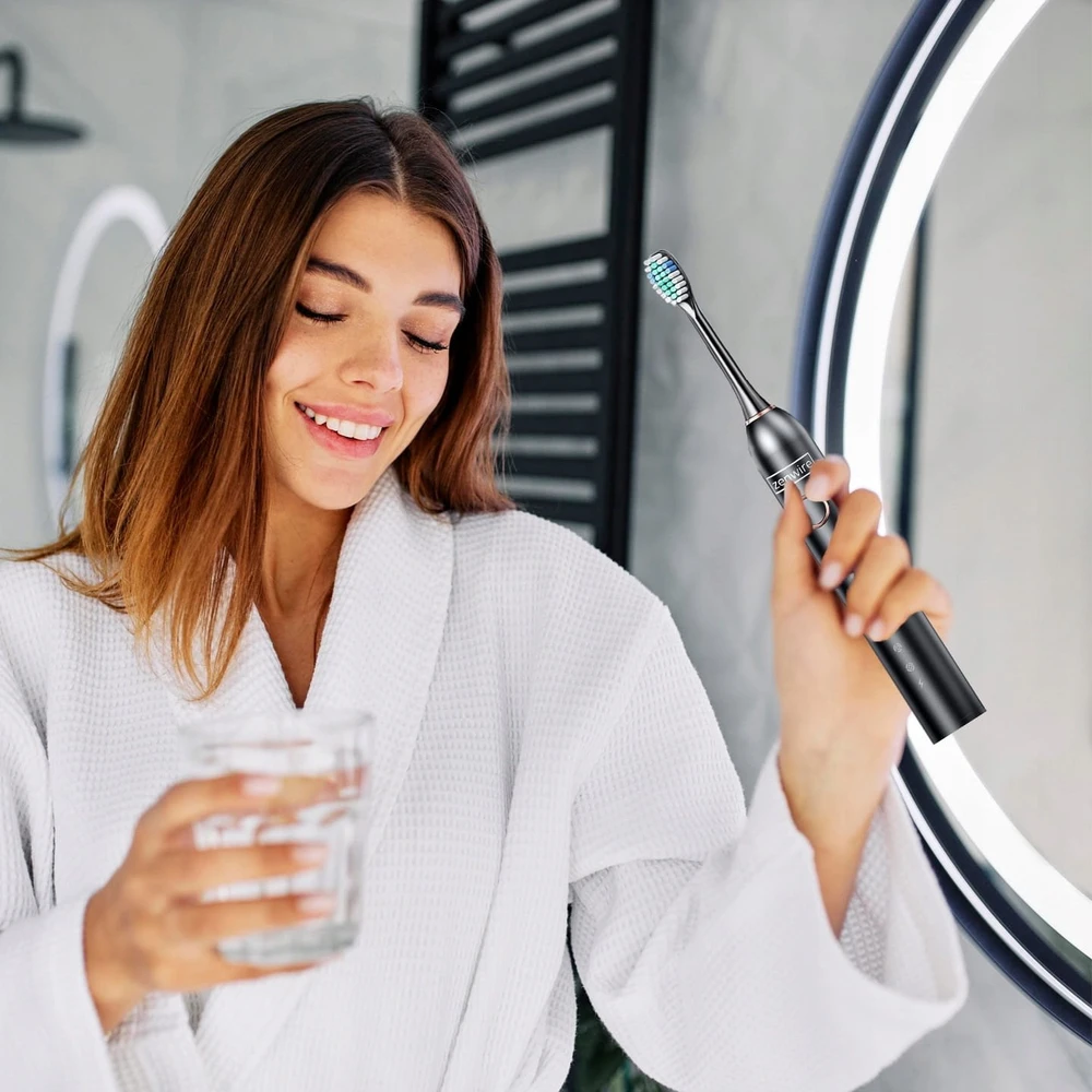 „Zenwire Sonic“ elektrinis magnetinis dantų šepetėlis vaikams ir suaugusiesiems