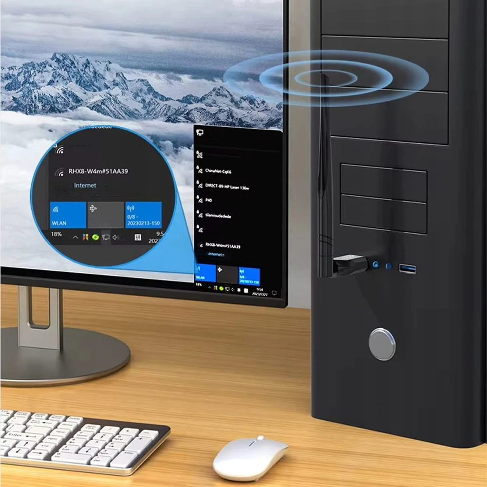 Karta jungiama į tinklą Zenwire WD-AX301