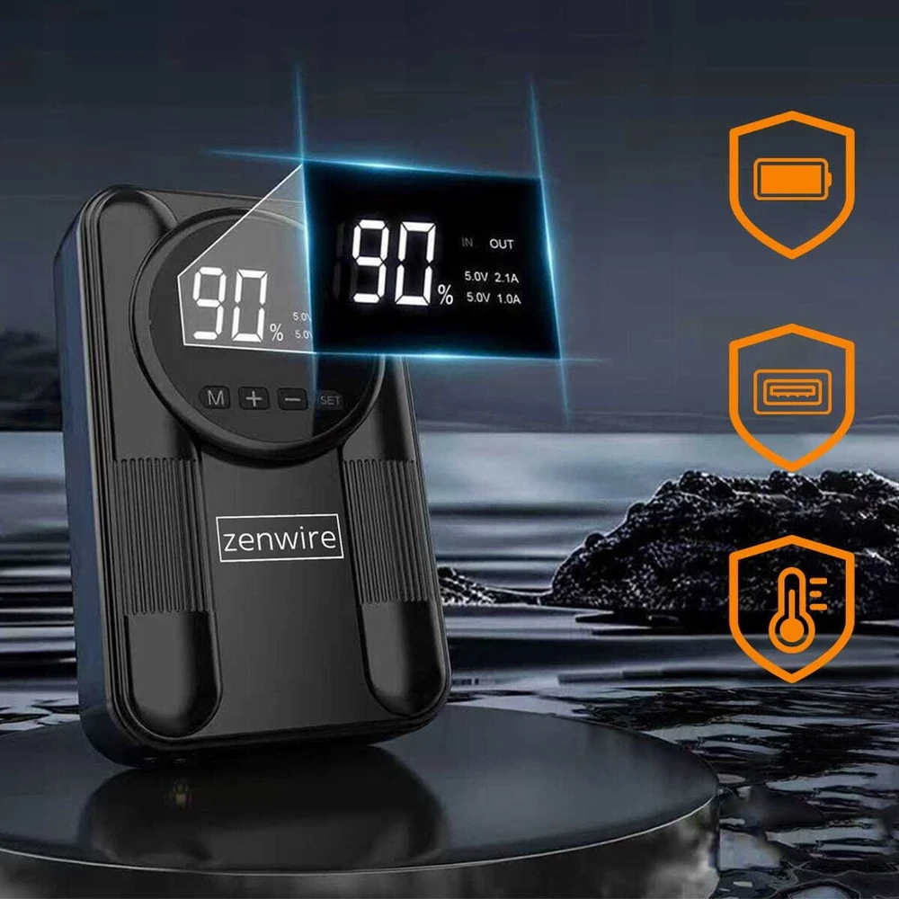 „Booster Power Bank“ automobilio užvedimo kompresorius Zenwire CYD14