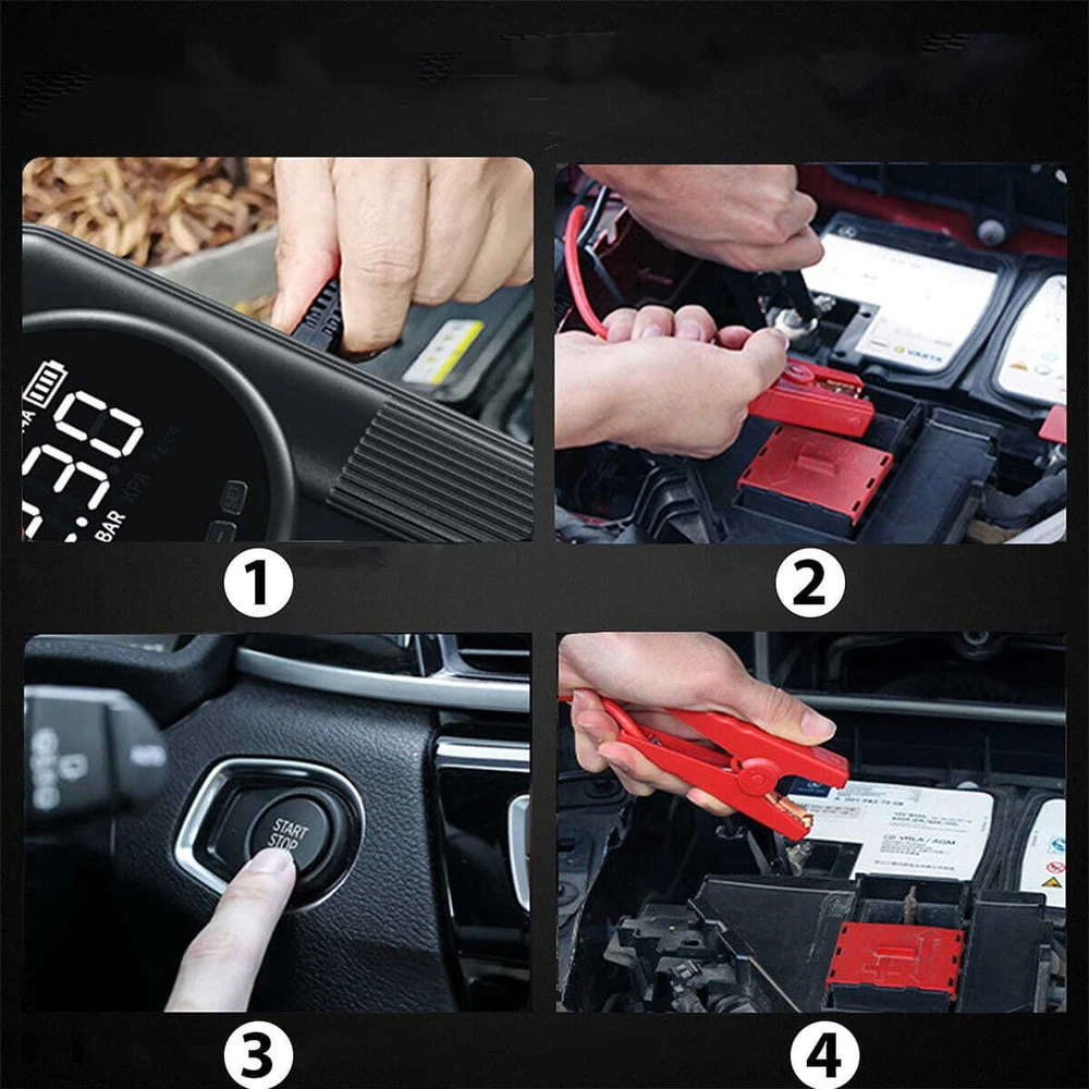 „Booster Power Bank“ automobilio užvedimo kompresorius Zenwire CYD14