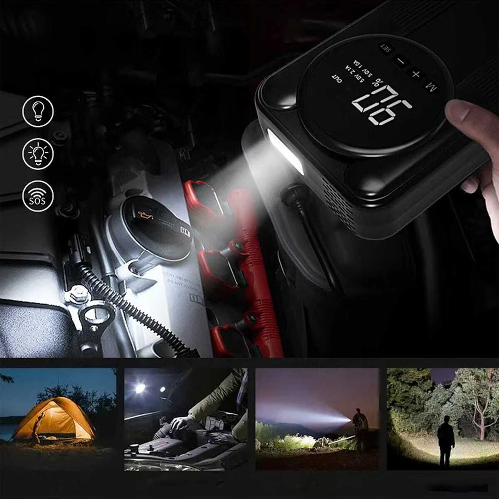 „Booster Power Bank“ automobilio užvedimo kompresorius Zenwire CYD14