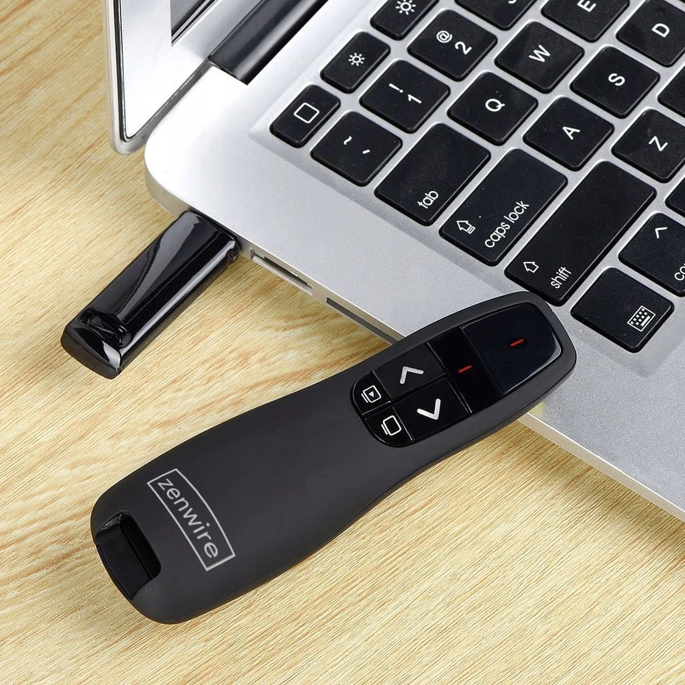 Zenwire S15 USB lazerinis žymeklis pristatymams