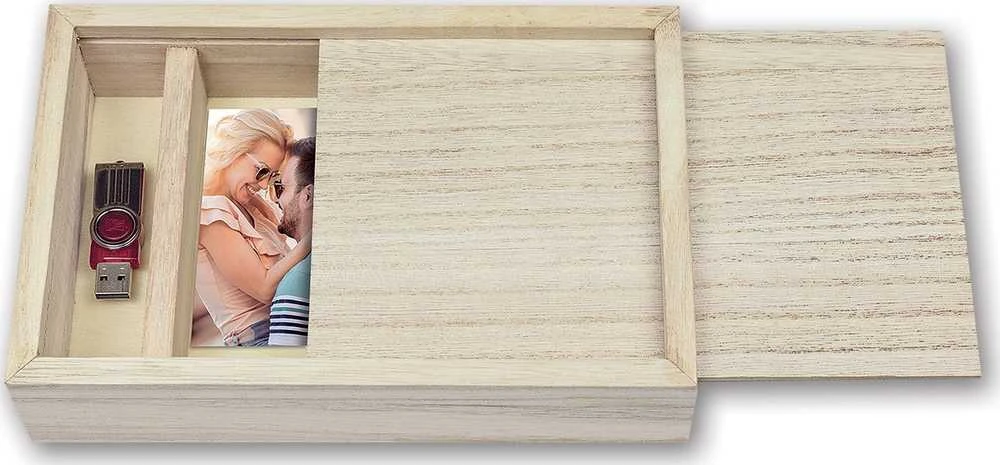 ZEP Box USB 10x15 Wood nuotraukoms ir Stick CX7546