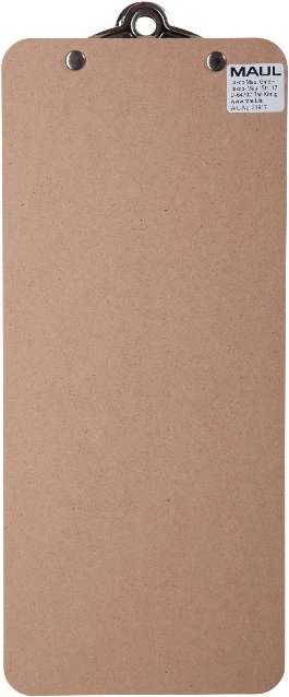 ZEP MAUL Klemmbrett MAULbill, 28x11,5x3 cm, Hartfaser holz