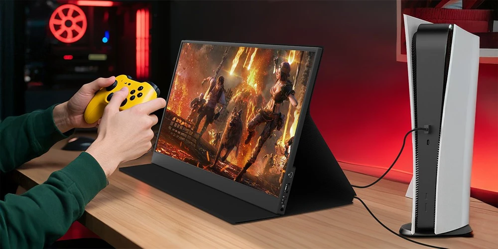 Monitorius ZEUSLAP P16A - 144Hz | Full HD | IPS | 16.1"