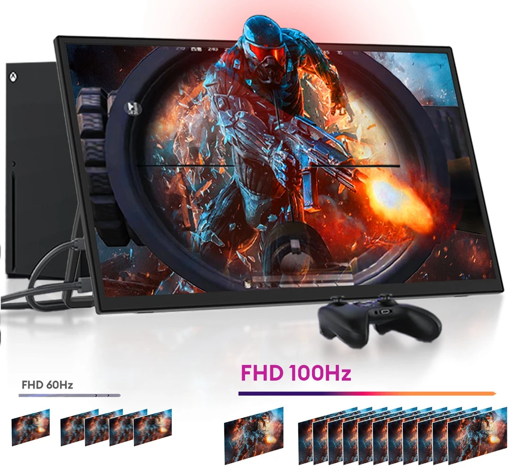 ZEUSLAP Z18S 18" 100Hz Portable Gaming Monitorius