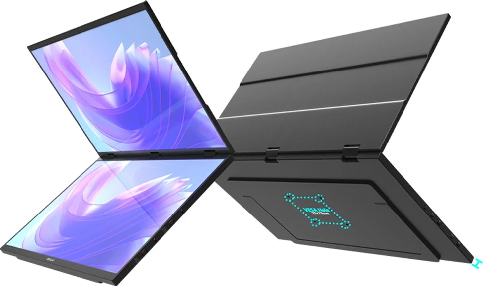 ZEUSLAP Z18W Dual 18" Portable Monitorius
