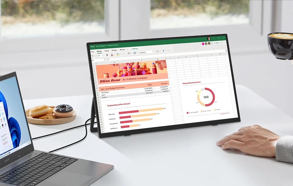 Monitorius ZEUSLAP ZP156 - Full HD | IPS | 15.6"