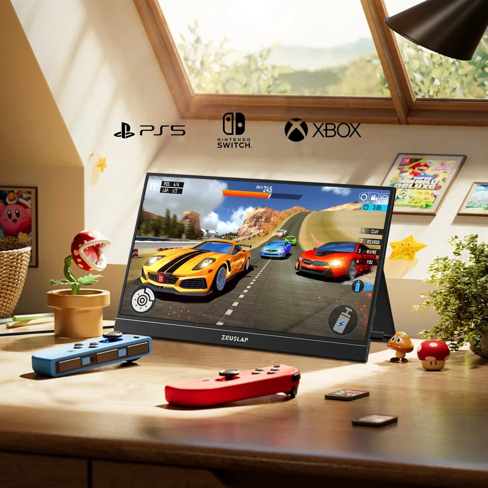 Monitorius ZEUSLAP ZP156K - 120Hz | 2.5K | IPS | 15.6"