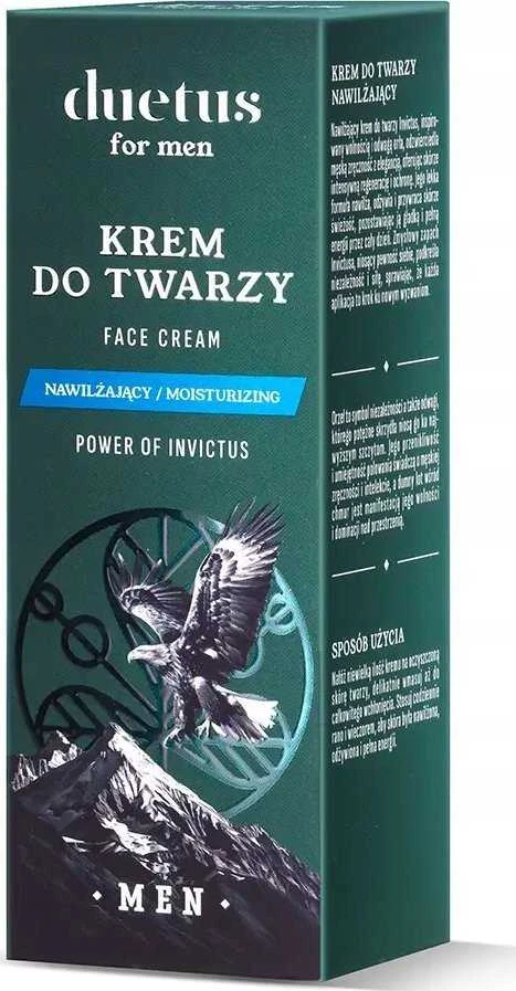 Zew For Men Duetus Drėkinamasis veido kremas vyrams 50ml