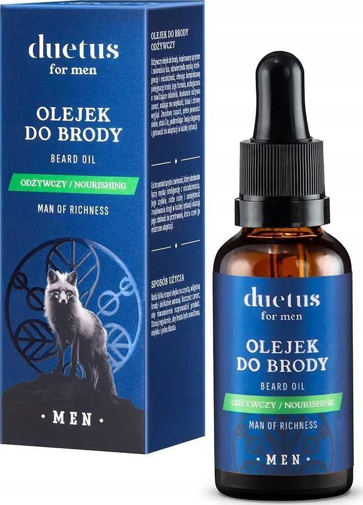 Zew For Men Duetus Maitinamasis barzdos aliejus vyrams 30ml