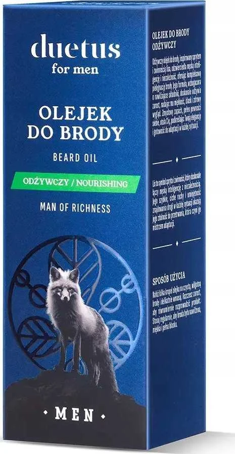 Zew For Men Duetus Maitinamasis barzdos aliejus vyrams 30ml