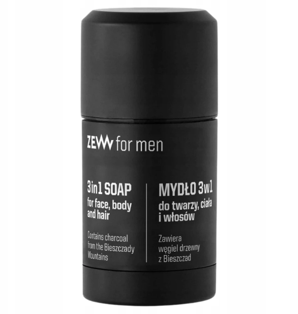 Zew For Men 3in1 muilas veidui, kūnui ir plaukams 85ml