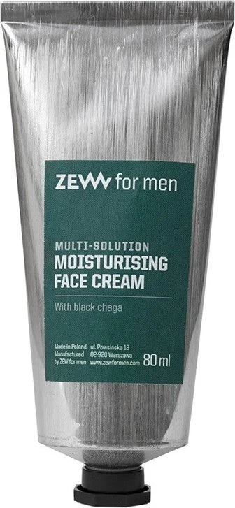Zew For Men Daugiafunkcinis drėkinamasis veido kremas su juodaisiais granatais 80ml