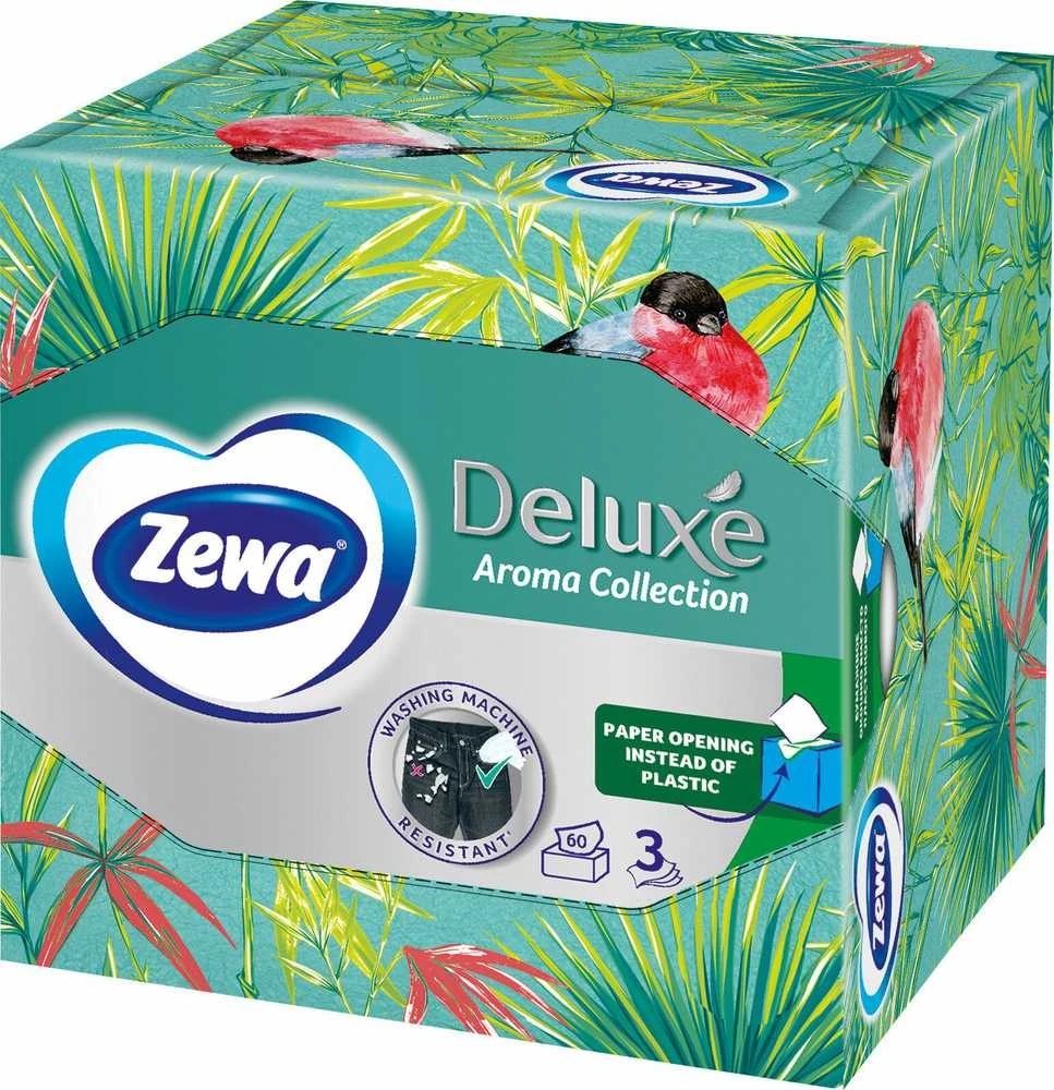 Vienkartinės servetėlės ZEWA DELUXE AROMA, 3 sl., 60 vnt.