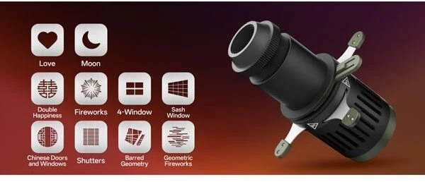„Zhiyun Molus“ prožektoriaus priedas ZY tvirtinimo elementui