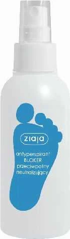 Ziaja pėdų antiperspirantas purškiamame buteliuke