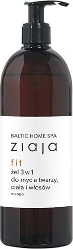 Ziaja Baltic Home Spa Fit Dušo želė & Šampūnas 3 in 1 Dušo želė