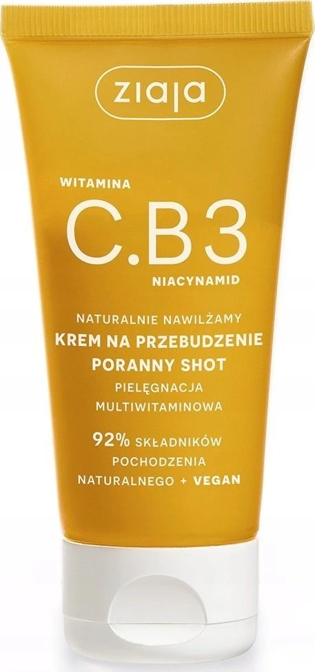 Ziaja Vitamin C.B3 Niacinamide Morning Shot Wake Up Kreminis Day Kreminis