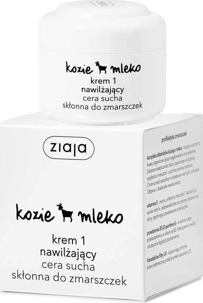 Ziaja Goat´s Milk Moisturizing Day Kreminis moterims, 50 ml