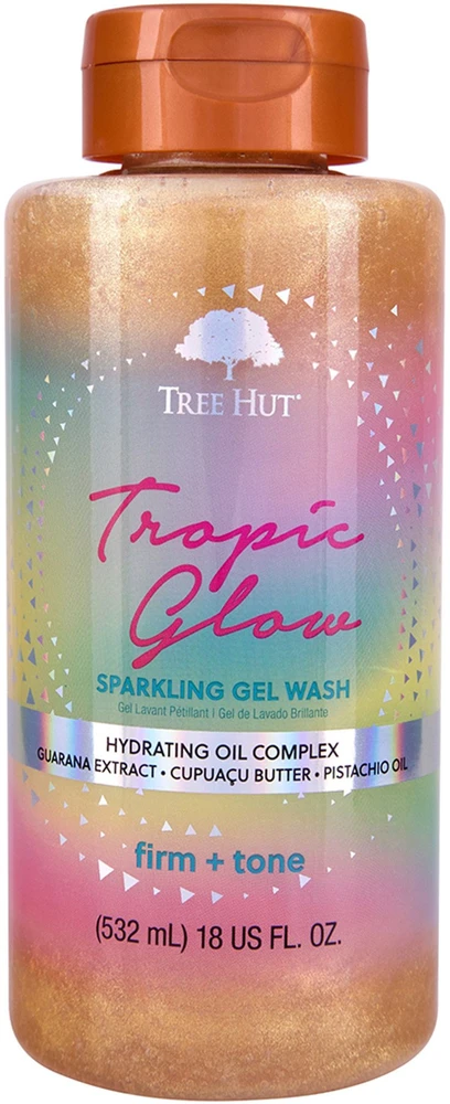 Tree Hut Tropic Glow Sparkling Gel Wash dušo želė, 532 ml