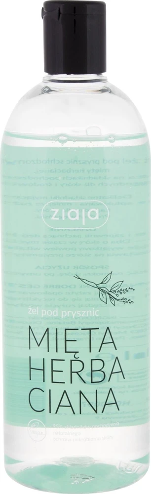 Ziaja Fresh Tea Mint Dušo želė moterims, 500 ml