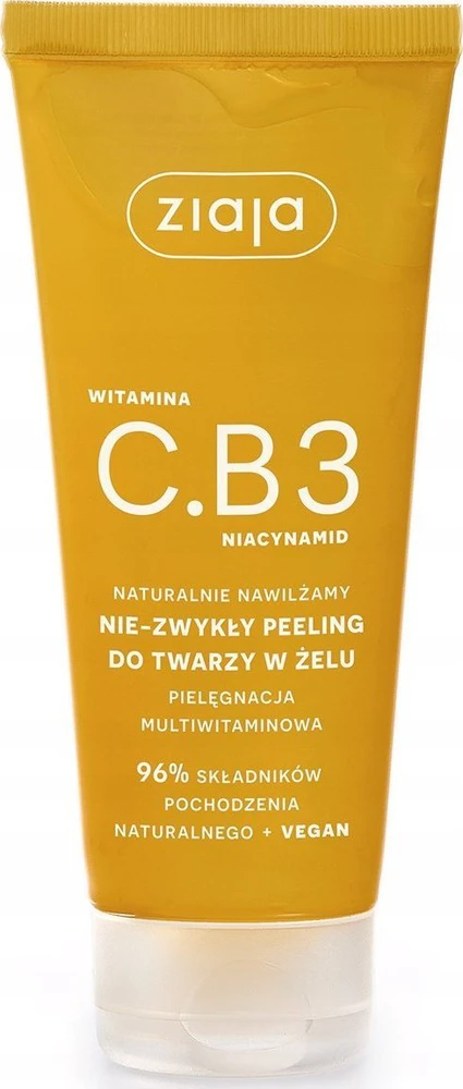 Ziaja Vitamin C.B3 Niacinamide Face Scrub Gel Peeling
