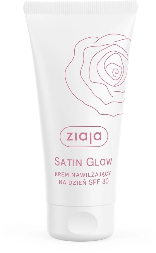 Ziaja „Satin Glow“ drėkinamasis dieninis kremas SPF30 50 ml