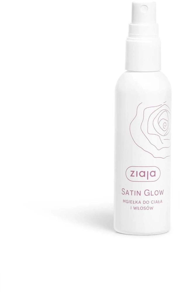 Ziaja „Satin Glow“ kūno ir plaukų purškiklis 90 ml