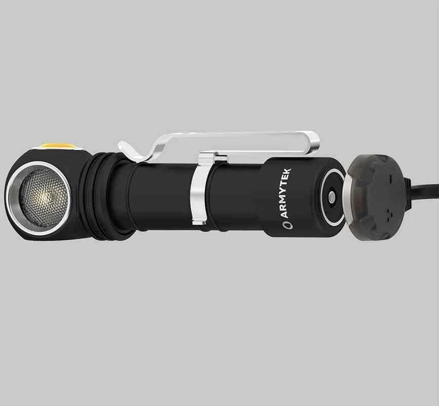Armytek Wizard C2 Magnet USB Warm priekinis žibintuvėlis