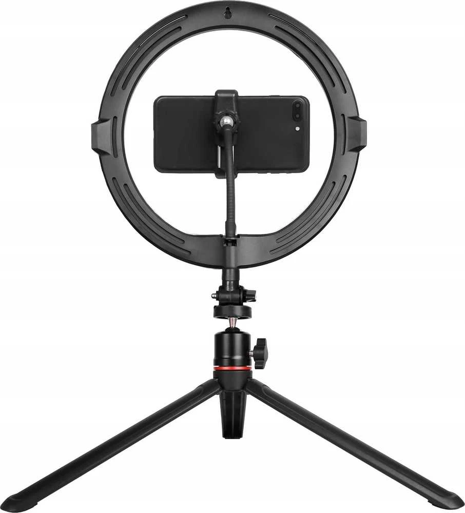 Žibintas AgfaPhoto AGFA ARL11 120 LED Ring VLOG + Tripod + Pilotas