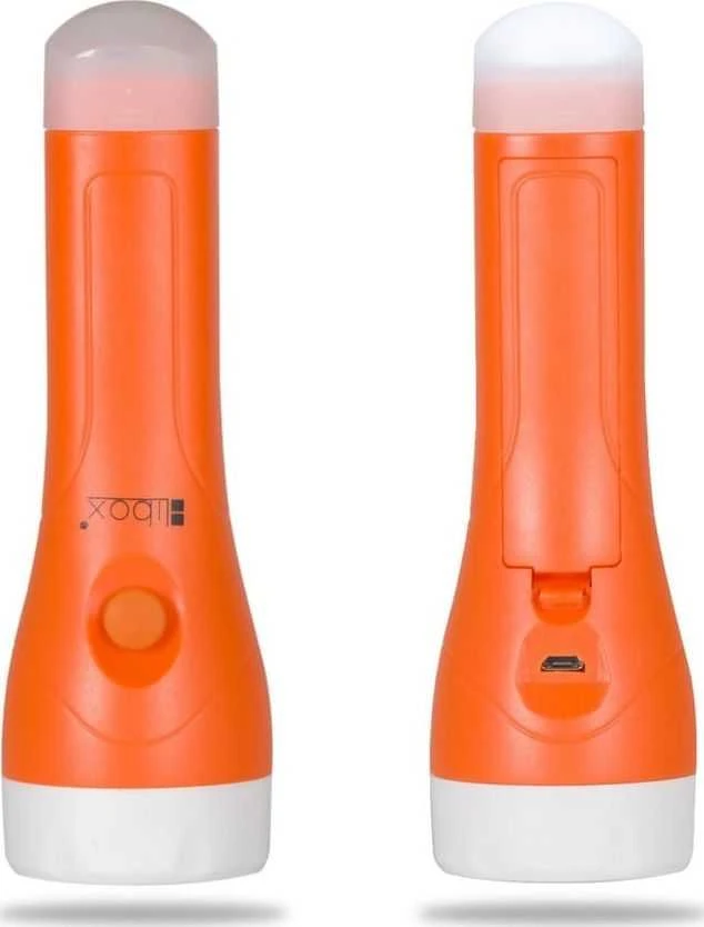 Libox žibintuvėlis Įkraunamas LED XP-E + LED LB0185 LIBOX žibintuvėlis