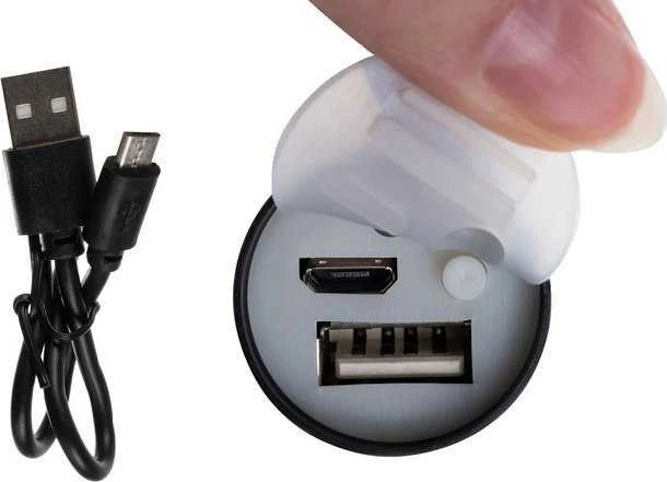 Trizand T6 Taktinis LED žibintuvėlis įkraunamas USB