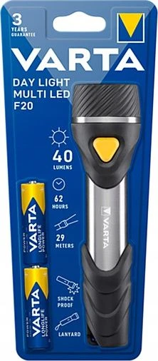 Žibintuvėlis Varta Varta Day Light Multi LED F10 žibintuvėlis su 5 x 5 mm šviesos diodais