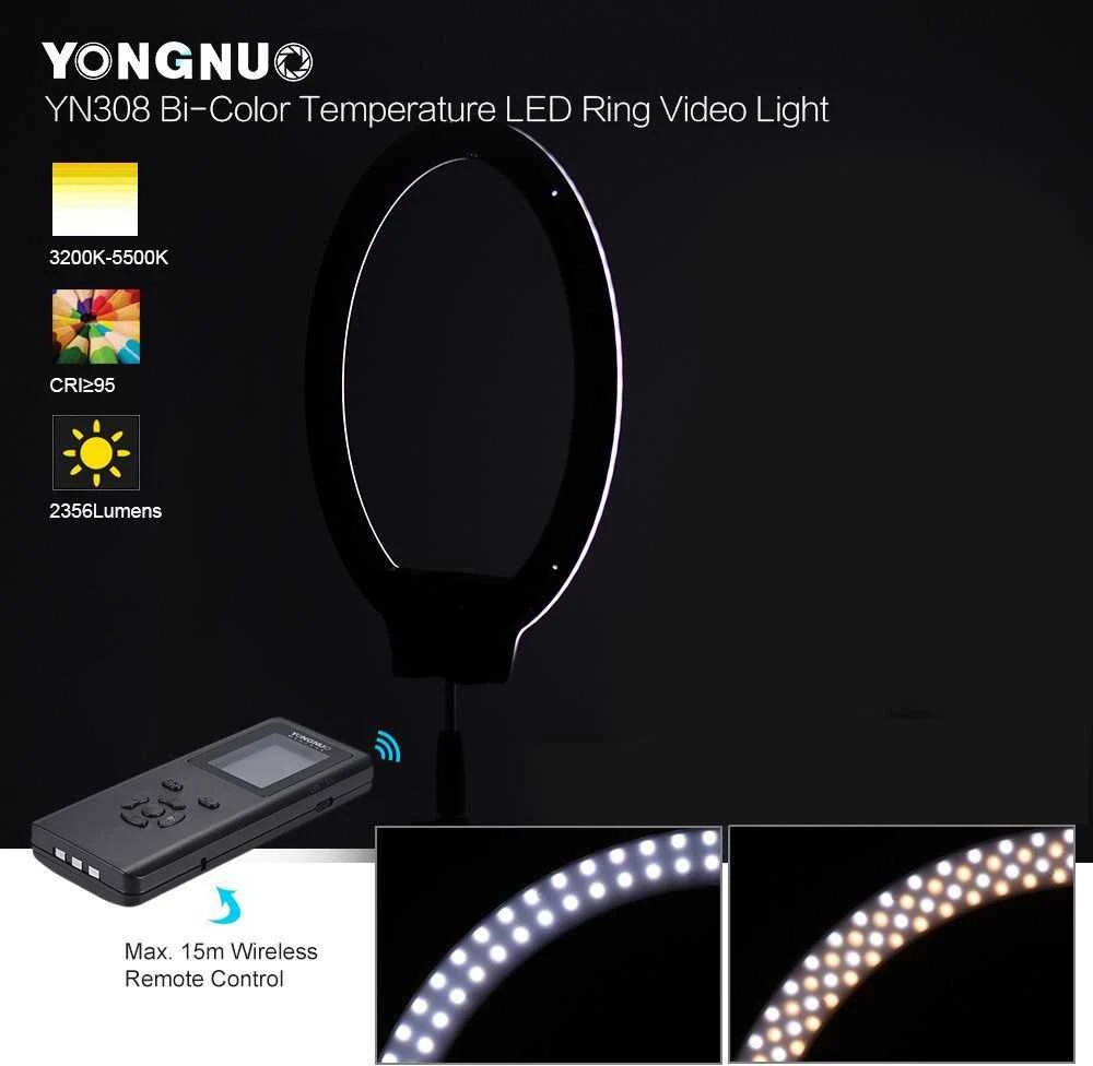 Yongnuo žiedinė lemputė LED YN308