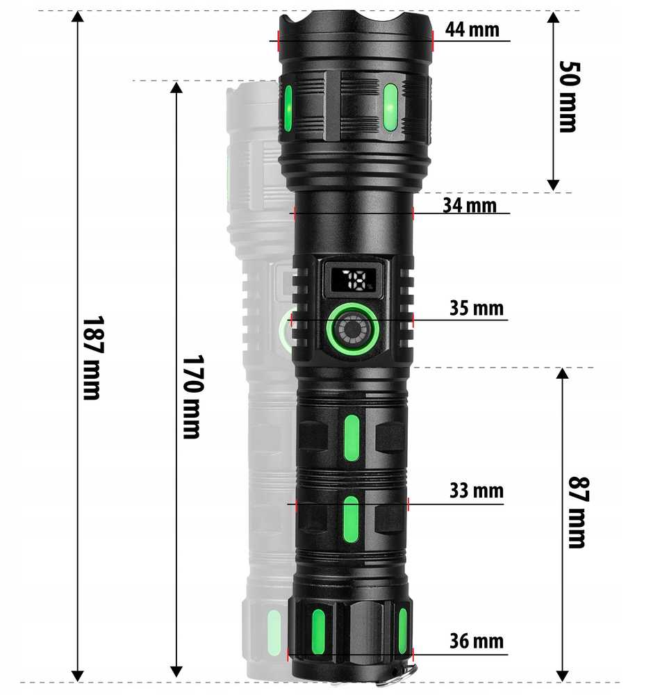 Vayox VA0365 1200lm Pro Series