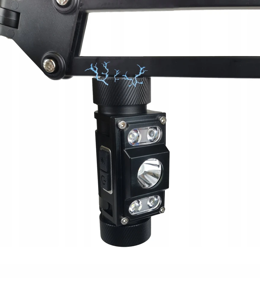 Lepro LED prožektorius ant kaktos, 1000 lm, 2200 mAh baterija, IP65, USB įkrovimas, PR320018