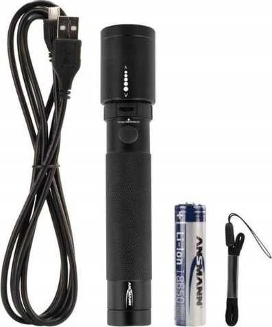 Ansmann T400FR žibintas LED Juoda