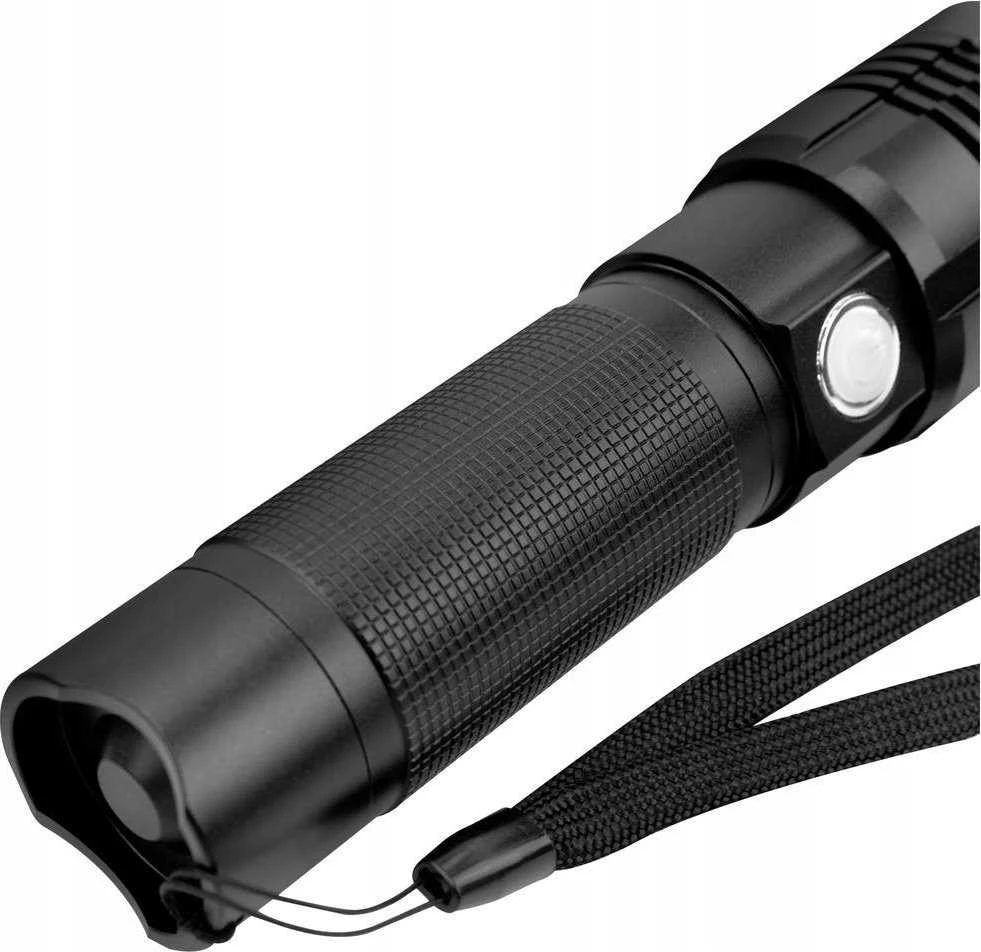 Ansmann Pro 3000R Juoda Rankinis žibintuvėlis LED