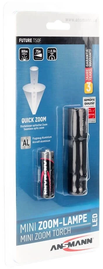 Žibintuvėlis ANSMANN T50F LED 3W juoda