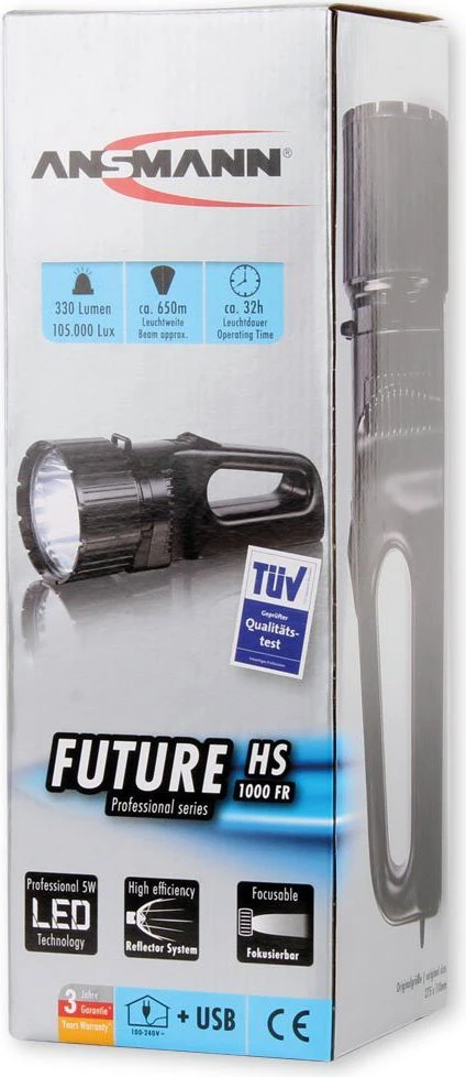ANSMANN ABS žibintuvėlis, LED 5W