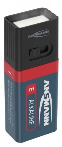 Žibintuvėlis Ansmann Mini lampka COB LED 3W (zasilana baterią 9V) juoda