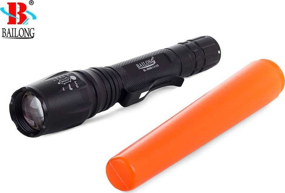 Žibintuvėlis Bailong LED CREE XM-L T6 su priartinimu