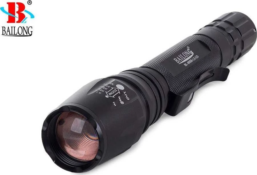 Žibintuvėlis Bailong LED CREE XM-L T6 su priartinimu