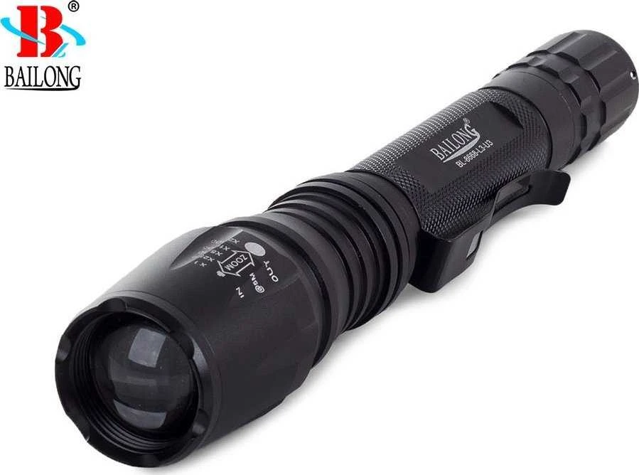 Žibintuvėlis Bailong LED CREE XM-L T6 su priartinimu